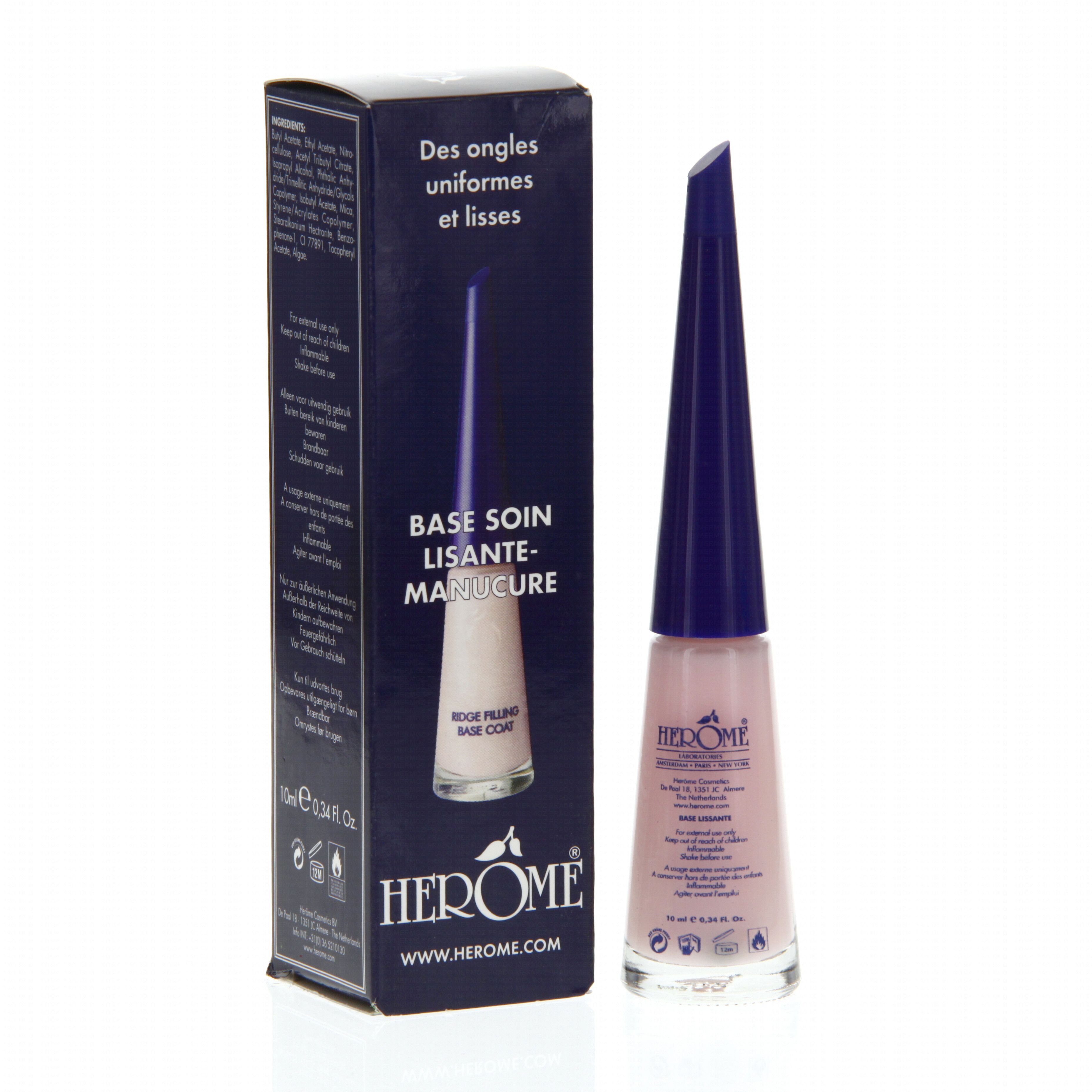 Herôme Base lissante (Base Coat) pour ongles