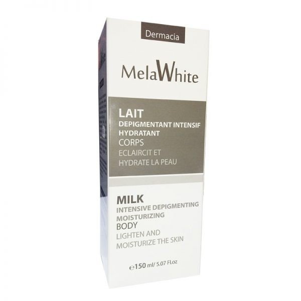 DERMACIA MELAWHITE LAIT DÉPIGMENTANT INTENSIF HYDRATANT CORPS 150 ML