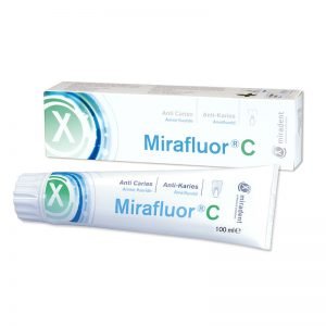 MIRADENT MIRAFLUOR C DENTIFRICE ANTI-CARIES 100ML