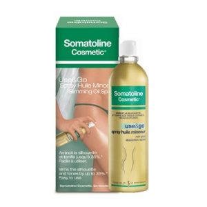somatoline traitement spray huile minceur use & go 125ml