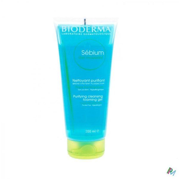 bioderma sebium gel moussant 200ml