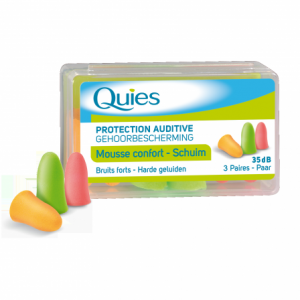 Protection cire naturelle auditive x16 Quies BOULES QUIES