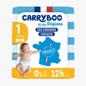 Carryboo de nos Régions Taille 1 (2-5Kg) x24
