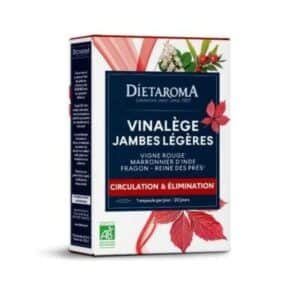 DIETAROMA VINALEGE JAMBES LEGERES 20 AMPOULES