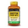 MASON NATURAL BIOTIN 5000 MCG 60 GELULES