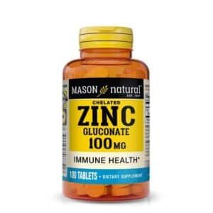 MASON NATURAL CHELATED ZINC 100 MG 100 COMPRIMES